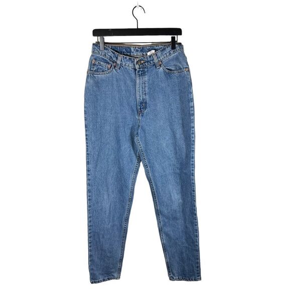 Vintage 90’s Levi’s 512 Slim Fit Tapered Leg Denim Jeans Made in the USA - Picture 2 of 10